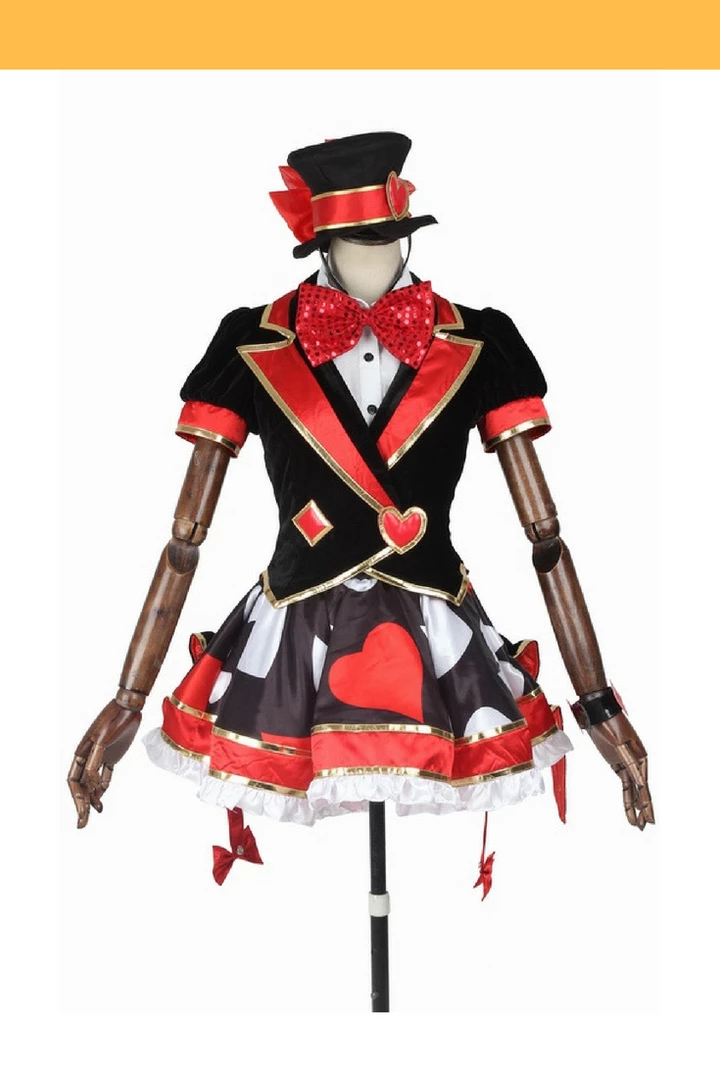 Cosrea Disney TDL Red Hearts Parade Cosplay Costume 3 Cosrea Disney TDL Red Hearts Parade Cosplay Costume