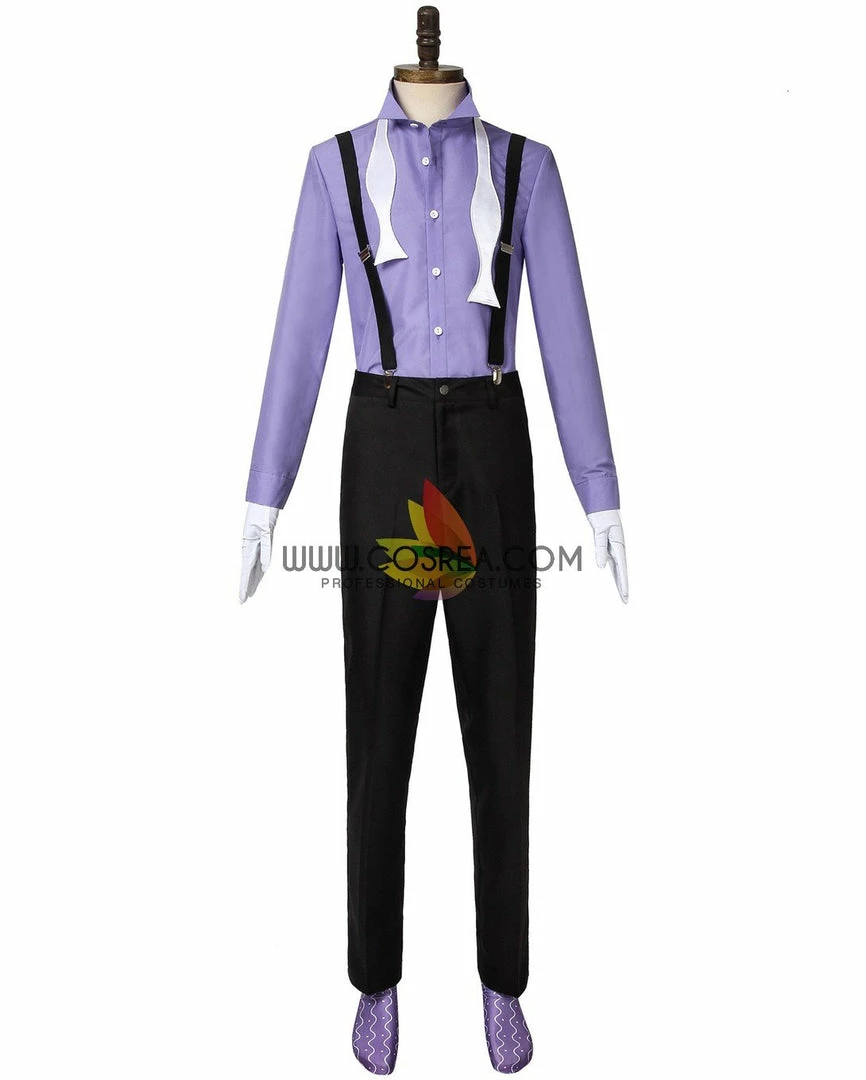 Cosrea Disney Inspired Twisted Wonderland HEARTSLABYUL Dorm Floyd Leech Cosplay Costume 8 Cosrea Disney Inspired Twisted Wonderland HEARTSLABYUL Dorm Floyd Leech Cosplay Costume