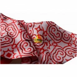 Cosrea Disney Inspired Elena Satin Brocade Cosplay Costume