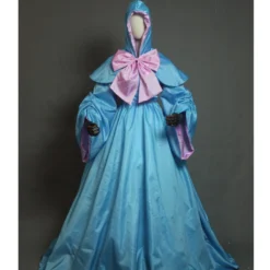 Cosrea Fairy Godmother Cinderella Satin Cosplay Costume