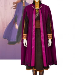 Cosrea Frozen 2 Anna Cosplay Costume