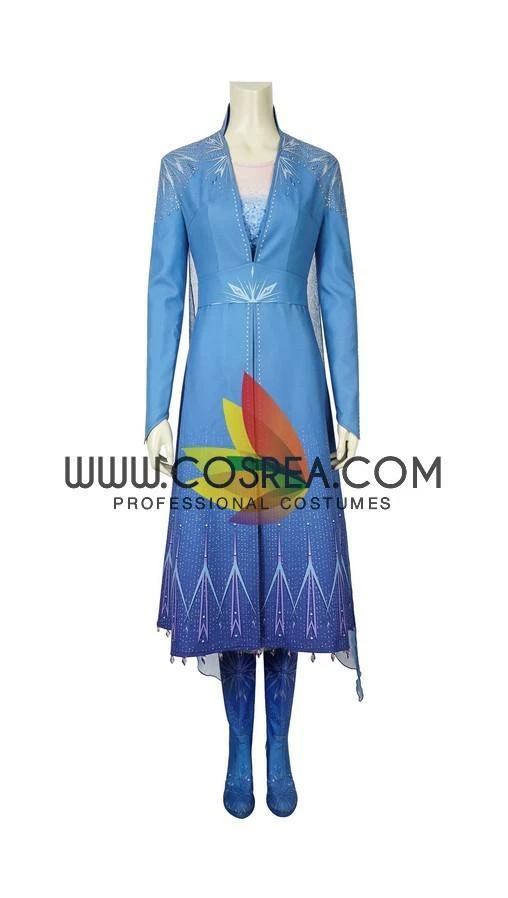 Cosrea Frozen 2 Elsa Standard Size Only Cosplay Costume Disney Inspired 4 Cosrea Frozen 2 Elsa Standard Size Only Cosplay Costume Disney Inspired