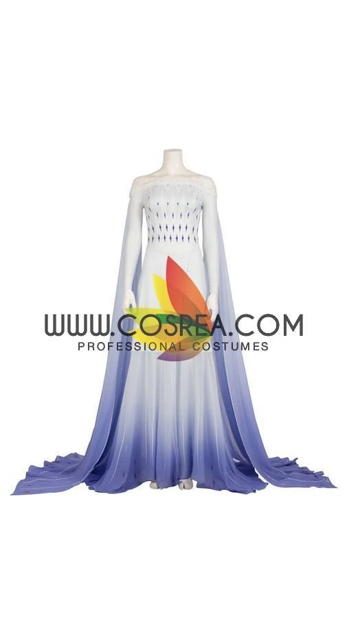 Cosrea Frozen 2 Elsa Show Yourself Gradient Cosplay Costume 4 Cosrea Frozen 2 Elsa Show Yourself Gradient Cosplay Costume