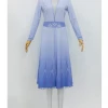 Cosrea Disney Inspired Frozen 2 Elsa Gradient Light Blue Cosplay Costume 2 Cosrea Disney Inspired Frozen 2 Elsa Gradient Light Blue Cosplay Costume