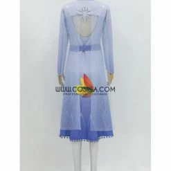 Cosrea Disney Inspired Frozen 2 Elsa Gradient Light Blue Cosplay Costume