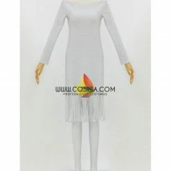 Cosrea Disney Inspired Frozen 2 Elsa Gradient Light Blue Cosplay Costume