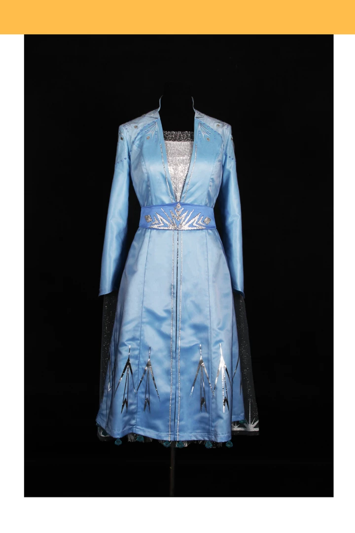 Cosrea Frozen 2 Elsa High Detail Embroidered Cosplay Costume Disney Inspired 3 Cosrea Frozen 2 Elsa High Detail Embroidered Cosplay Costume Disney Inspired