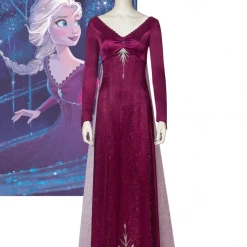 Cosrea Frozen 2 Elsa Into The Unknown Cosplay Costume Disney Inspired
