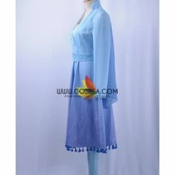 Cosrea Frozen 2 Elsa Light Blue With Tassel Cosplay Costume Disney Inspired 12 Cosrea Frozen 2 Elsa Light Blue With Tassel Cosplay Costume Disney Inspired