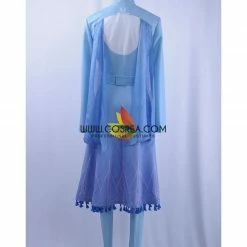 Cosrea Frozen 2 Elsa Light Blue With Tassel Cosplay Costume Disney Inspired 14 Cosrea Frozen 2 Elsa Light Blue With Tassel Cosplay Costume Disney Inspired