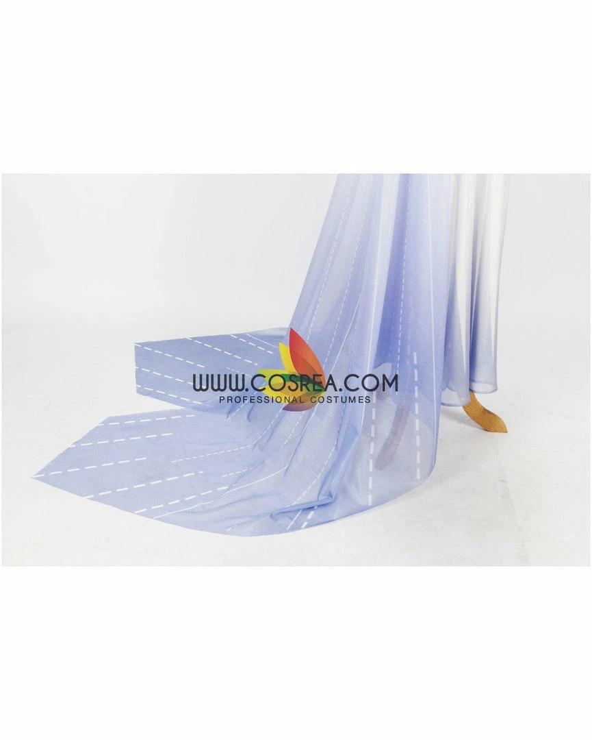 Cosrea Disney Inspired Frozen 2 Elsa Show Yourself Gradient Chiffon Cosplay Costume 13 Cosrea Disney Inspired Frozen 2 Elsa Show Yourself Gradient Chiffon Cosplay Costume
