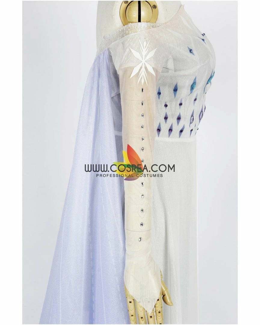 Cosrea Disney Inspired Frozen 2 Elsa Show Yourself Gradient Chiffon Cosplay Costume 8 Cosrea Disney Inspired Frozen 2 Elsa Show Yourself Gradient Chiffon Cosplay Costume