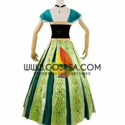 Cosrea Frozen Anna Coronation Classic Cosplay Costume Disney Inspired 14 Cosrea Frozen Anna Coronation Classic Cosplay Costume Disney Inspired