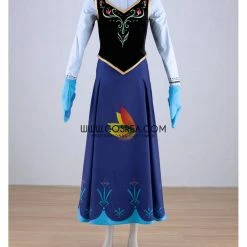 Cosrea Frozen Anna Winter Complete Cosplay Costume Disney Inspired