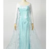 Cosrea Frozen Elsa Light Cyan Cosplay Costume 2 Cosrea Frozen Elsa Light Cyan Cosplay Costume