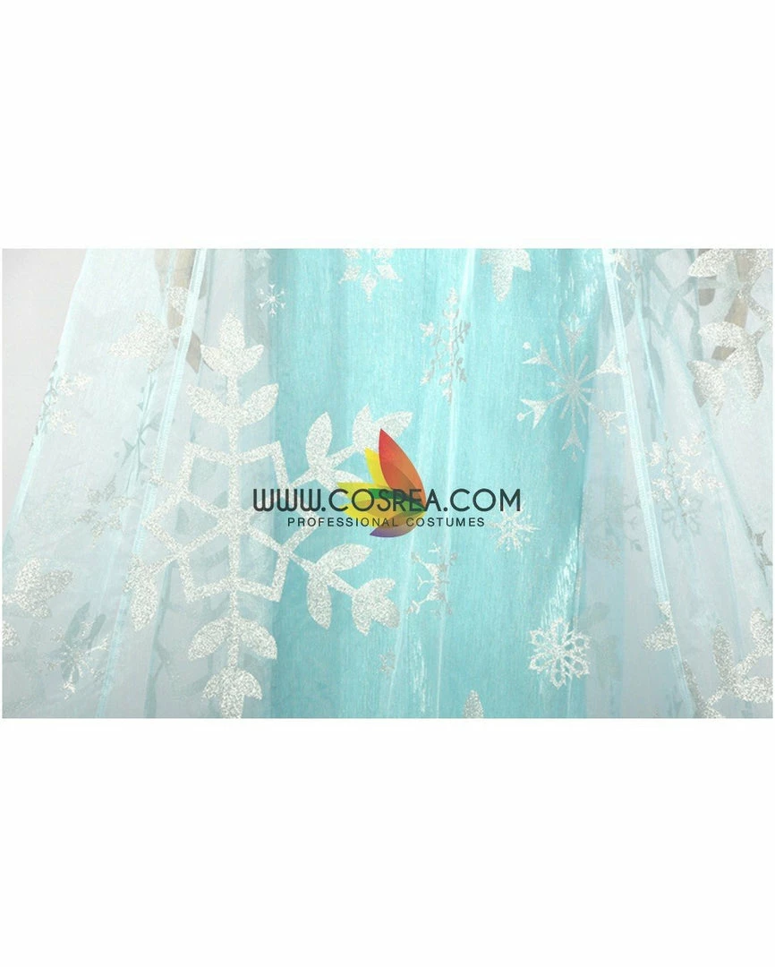 Cosrea Frozen Elsa Light Cyan Cosplay Costume 13 Cosrea Frozen Elsa Light Cyan Cosplay Costume