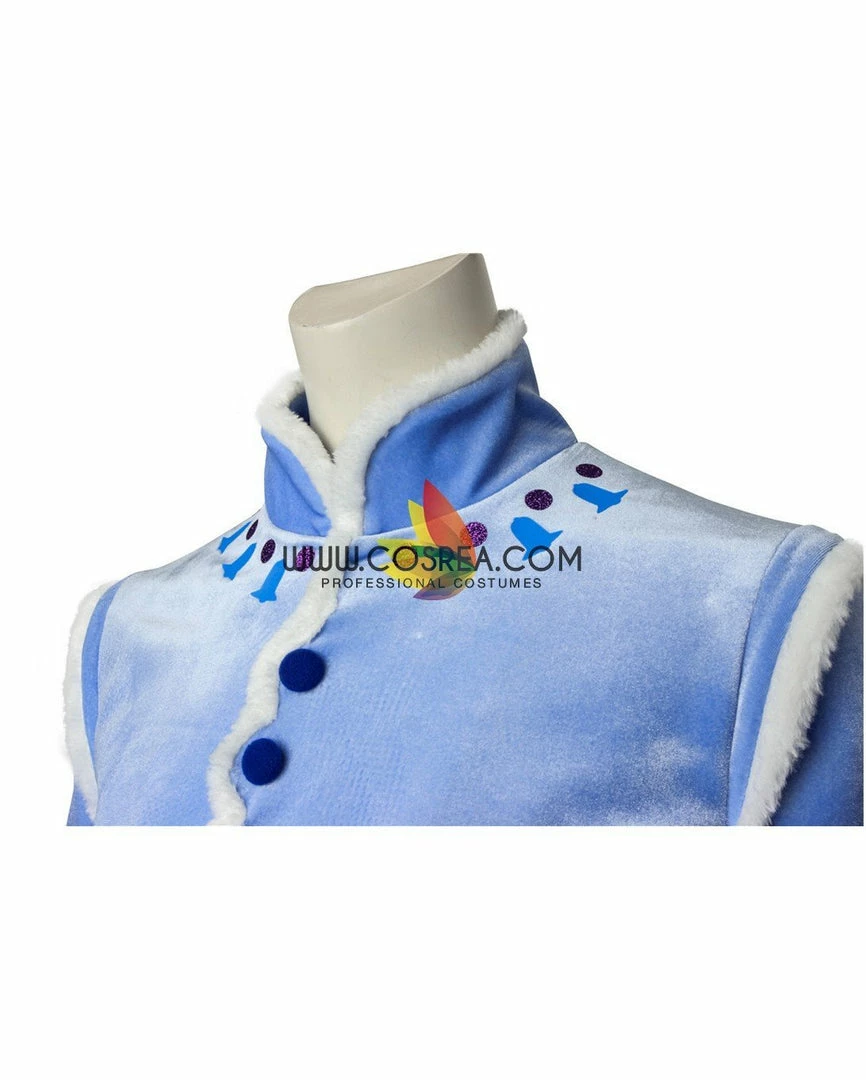 Cosrea Disney Inspired Frozen Olaf's Adventure Anna Velvet Cosplay Costume 10 Cosrea Disney Inspired Frozen Olaf's Adventure Anna Velvet Cosplay Costume
