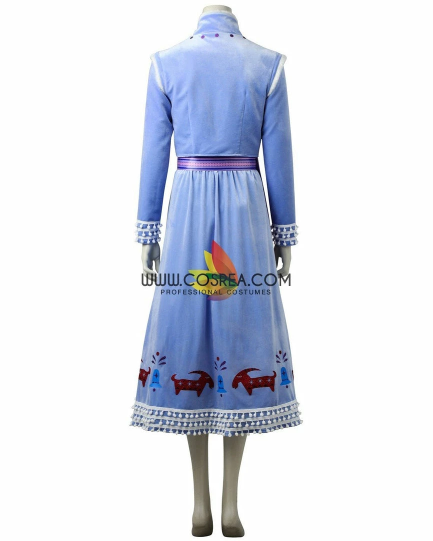Cosrea Disney Inspired Frozen Olaf's Adventure Anna Velvet Cosplay Costume 7 Cosrea Disney Inspired Frozen Olaf's Adventure Anna Velvet Cosplay Costume