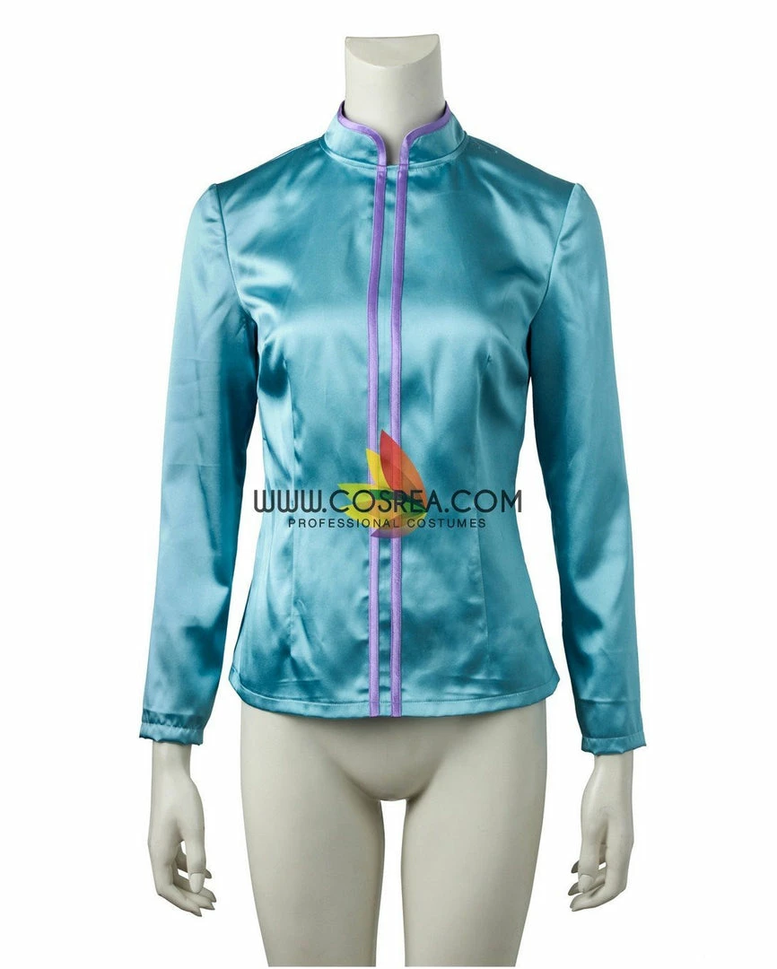 Cosrea Disney Inspired Frozen Olaf's Adventure Anna Velvet Cosplay Costume 8 Cosrea Disney Inspired Frozen Olaf's Adventure Anna Velvet Cosplay Costume
