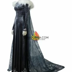 Cosrea Disney Inspired Frozen Olaf's Adventure Elsa Velvet Cosplay Costume