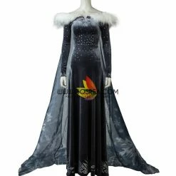 Cosrea Disney Inspired Frozen Olaf's Adventure Elsa Velvet Cosplay Costume