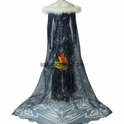 Cosrea Disney Inspired Frozen Olaf's Adventure Elsa Velvet Cosplay Costume
