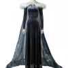 Cosrea Disney Inspired Frozen Olaf's Adventure Elsa Velvet Cosplay Costume 1 Cosrea Disney Inspired Frozen Olaf's Adventure Elsa Velvet Cosplay Costume