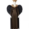 Cosrea Maleficent 2 Bronze Winged Cosplay Costume
