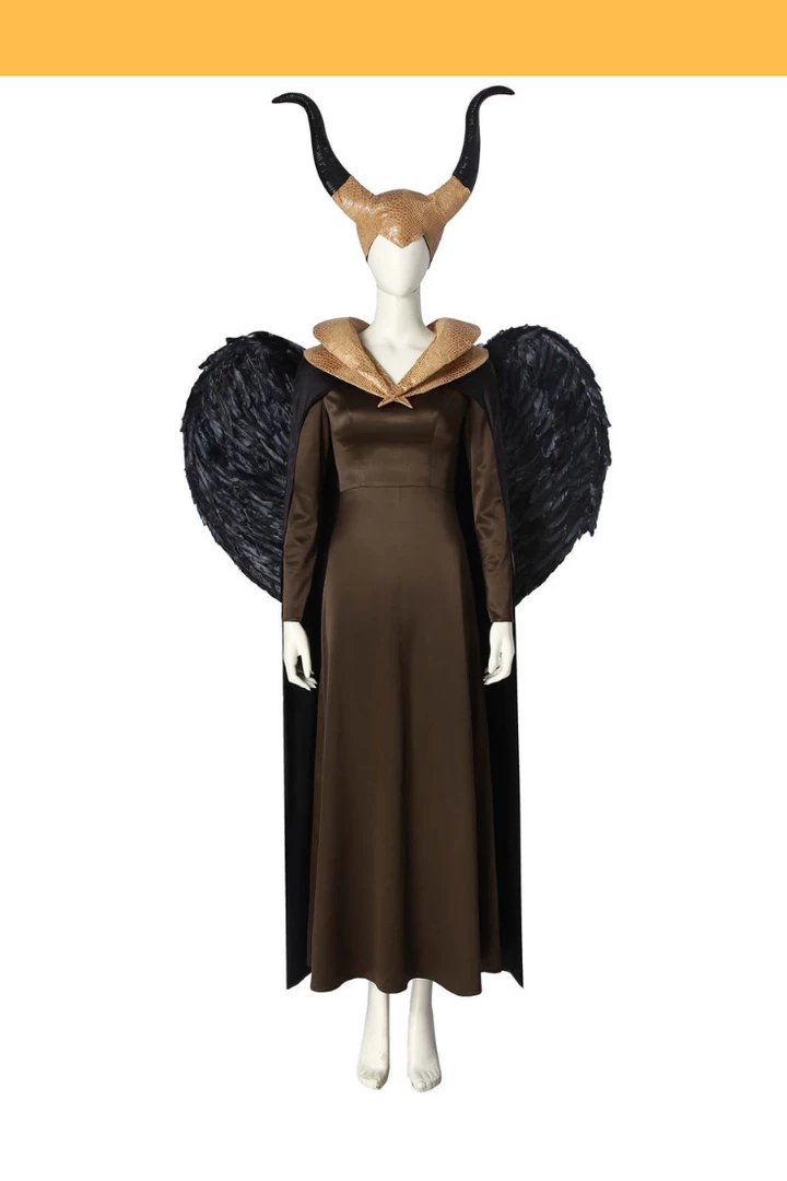 Cosrea Maleficent 2 Bronze Winged Cosplay Costume 3 Cosrea Maleficent 2 Bronze Winged Cosplay Costume