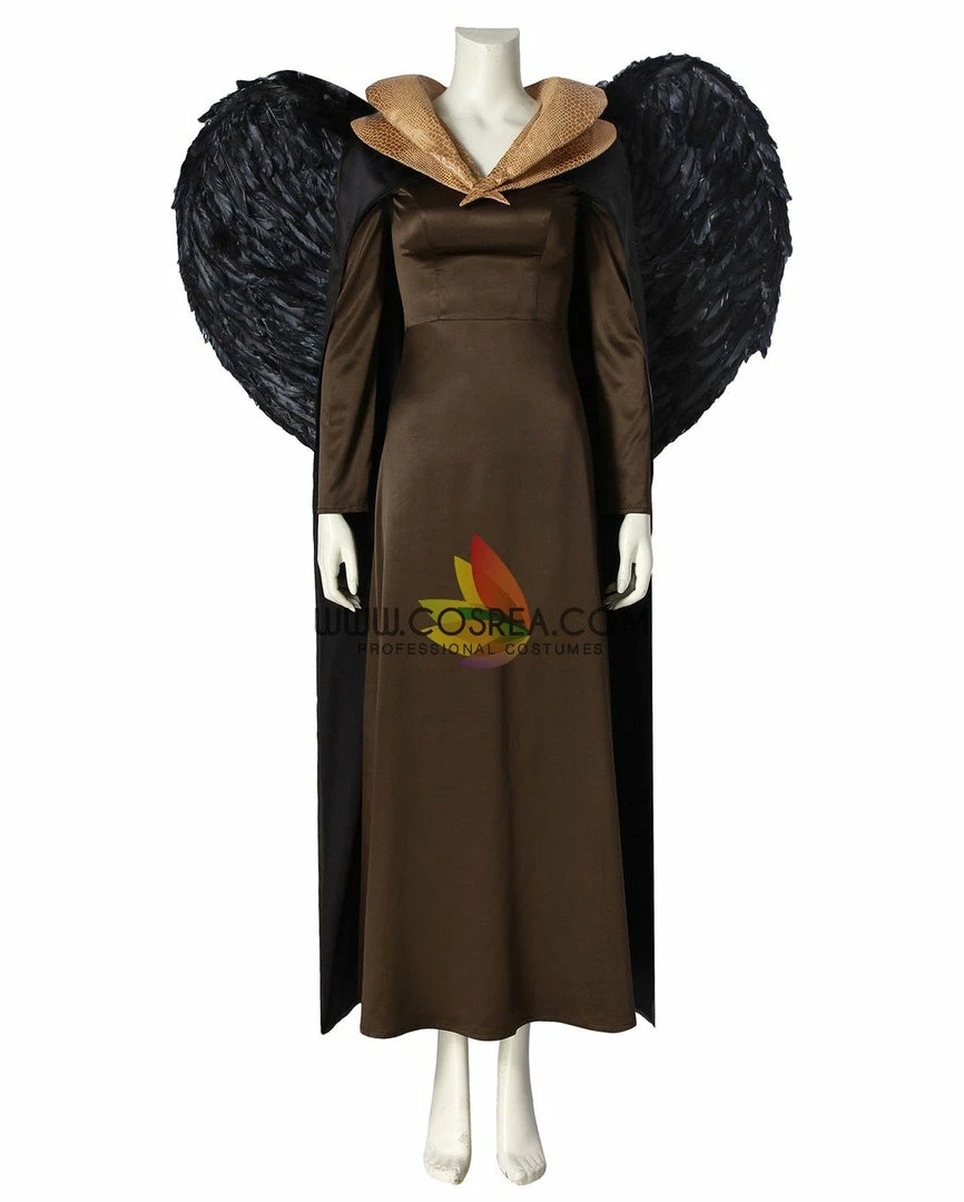 Cosrea Maleficent 2 Bronze Winged Cosplay Costume 5 Cosrea Maleficent 2 Bronze Winged Cosplay Costume