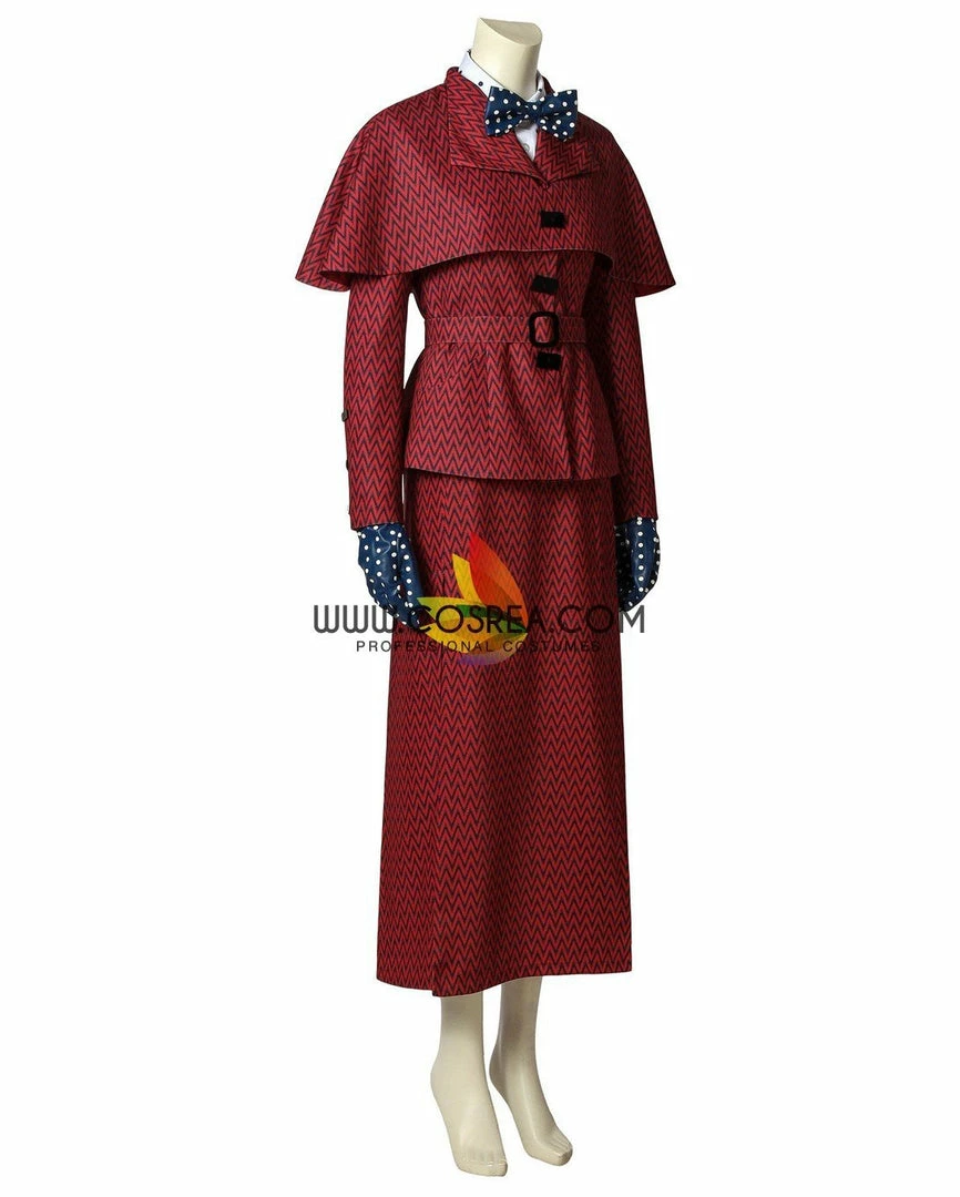 Cosrea Mary Poppins Returns Belle Tiered Cosplay Costume 5 Cosrea Mary Poppins Returns Belle Tiered Cosplay Costume