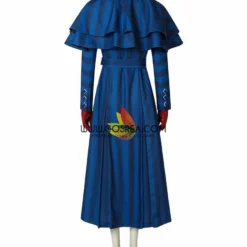 Cosrea Mary Poppins Returns Navy Blue Uniformed Cosplay Costume 21 Cosrea Mary Poppins Returns Navy Blue Uniformed Cosplay Costume