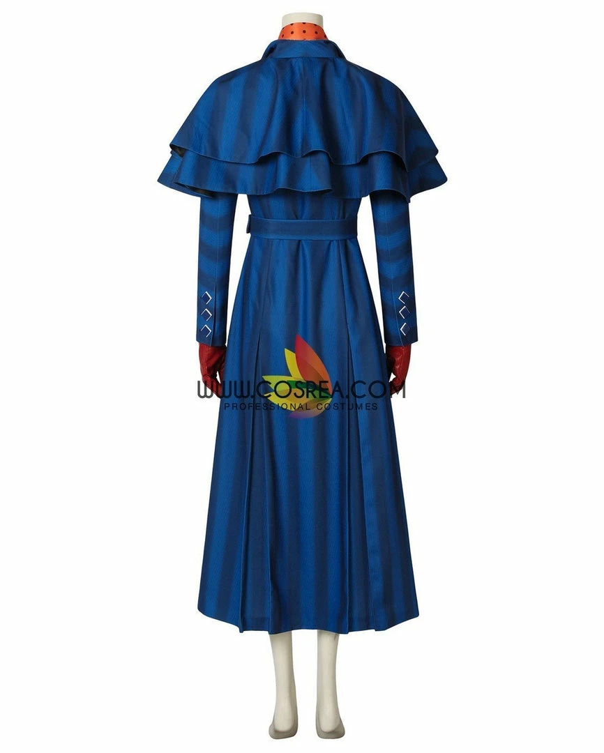 Cosrea Mary Poppins Returns Navy Blue Uniformed Cosplay Costume 8 Cosrea Mary Poppins Returns Navy Blue Uniformed Cosplay Costume