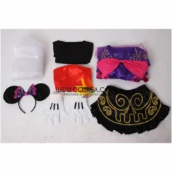 Cosrea Minnie Halloween Park Parade Cosplay Costume