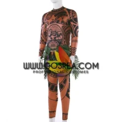 Cosrea Moana Chief Tui Printed Cosplay Costume 12 Cosrea Moana Chief Tui Printed Cosplay Costume