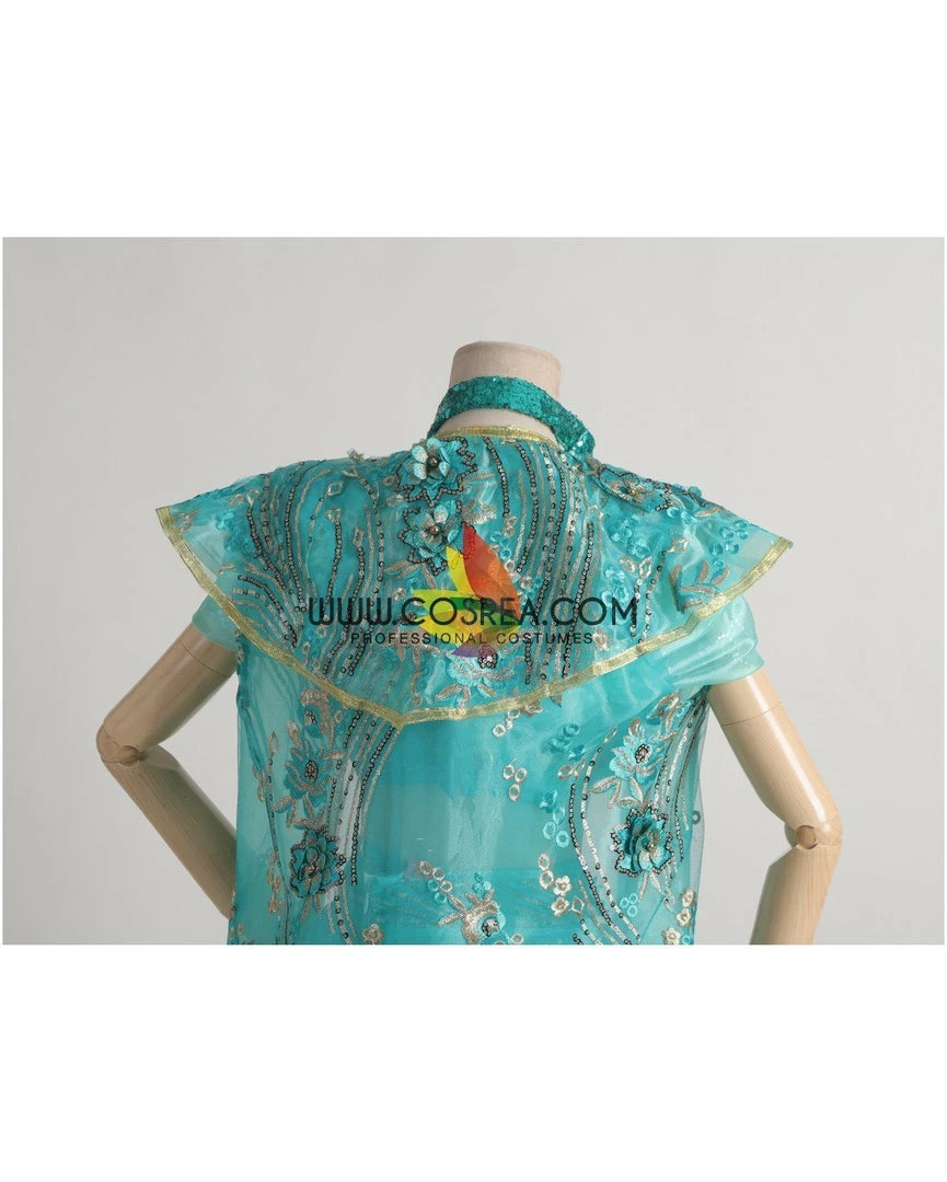 Cosrea Princess Jasmine Embroidered Costume With Matching Cape Disney Inspired 8 Cosrea Princess Jasmine Embroidered Costume With Matching Cape Disney Inspired
