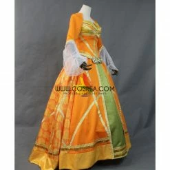Cosrea Princess Jasmine Orange Brocade Cosplay Costume Disney Inspired 10 Cosrea Princess Jasmine Orange Brocade Cosplay Costume Disney Inspired