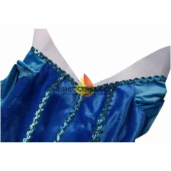 Cosrea Disney Inspired Sleeping Beauty Aurora In Blue With Velvet Sleeves Cosplay Costume 17 Cosrea Disney Inspired Sleeping Beauty Aurora In Blue With Velvet Sleeves Cosplay Costume