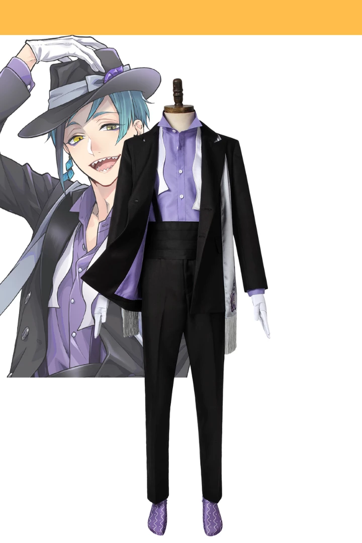 Cosrea Disney Inspired Twisted Wonderland HEARTSLABYUL Dorm Floyd Leech Cosplay Costume 3 Cosrea Disney Inspired Twisted Wonderland HEARTSLABYUL Dorm Floyd Leech Cosplay Costume