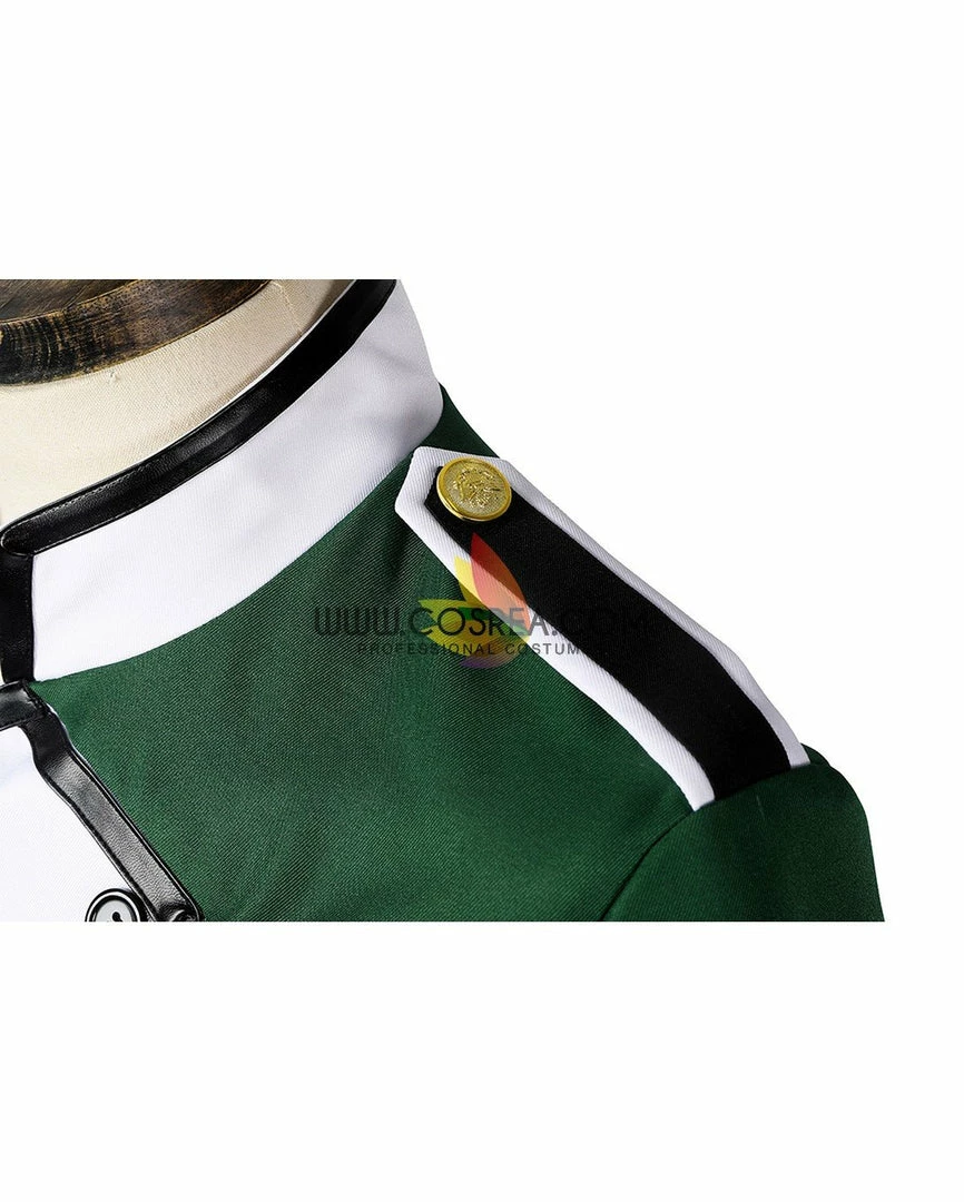 Cosrea Twisted Wonderland NRC Master Chef Green Uniform Cosplay Costume 17 Cosrea Twisted Wonderland NRC Master Chef Green Uniform Cosplay Costume