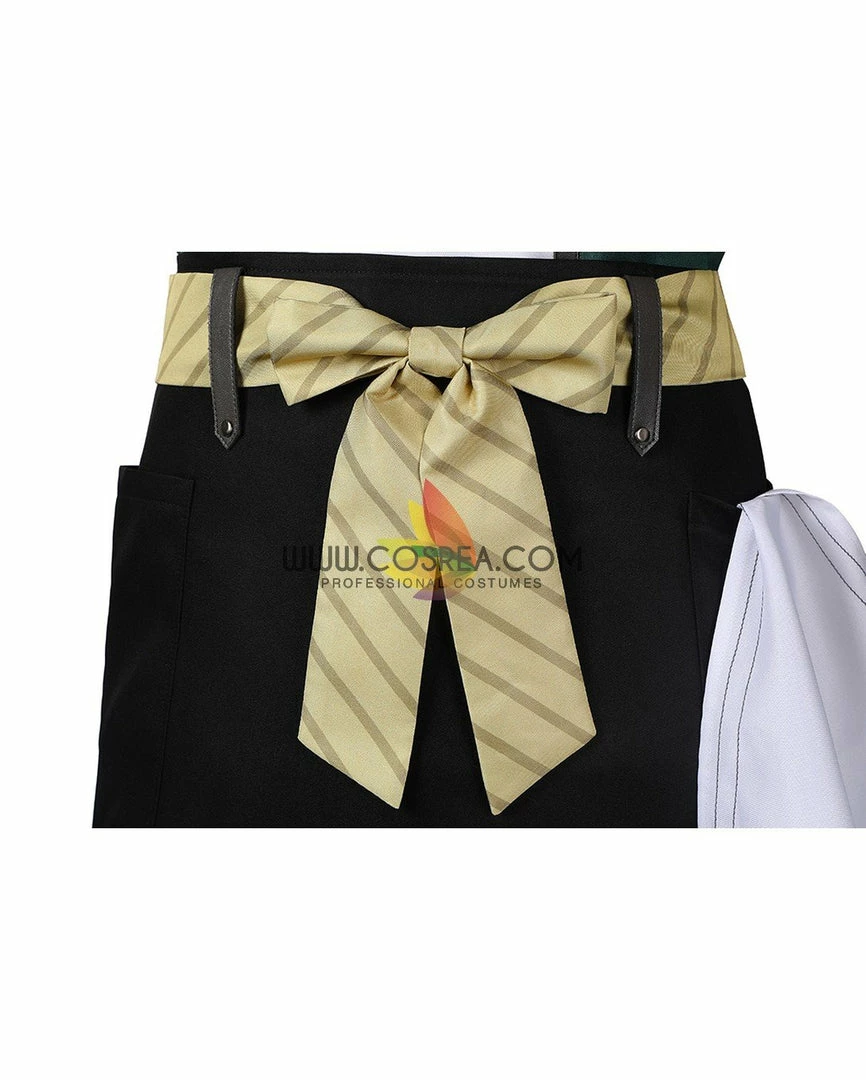 Cosrea Twisted Wonderland NRC Master Chef Green Uniform Cosplay Costume 9 Cosrea Twisted Wonderland NRC Master Chef Green Uniform Cosplay Costume