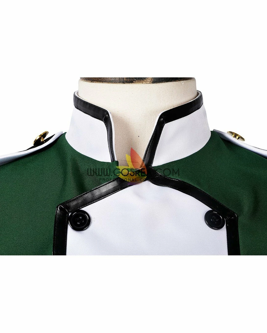 Cosrea Twisted Wonderland NRC Master Chef Green Uniform Cosplay Costume 10 Cosrea Twisted Wonderland NRC Master Chef Green Uniform Cosplay Costume