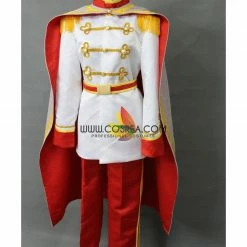 Cosrea Disney Inspired Prince Charming Classic Satin Cosplay Costume 10 Cosrea Disney Inspired Prince Charming Classic Satin Cosplay Costume