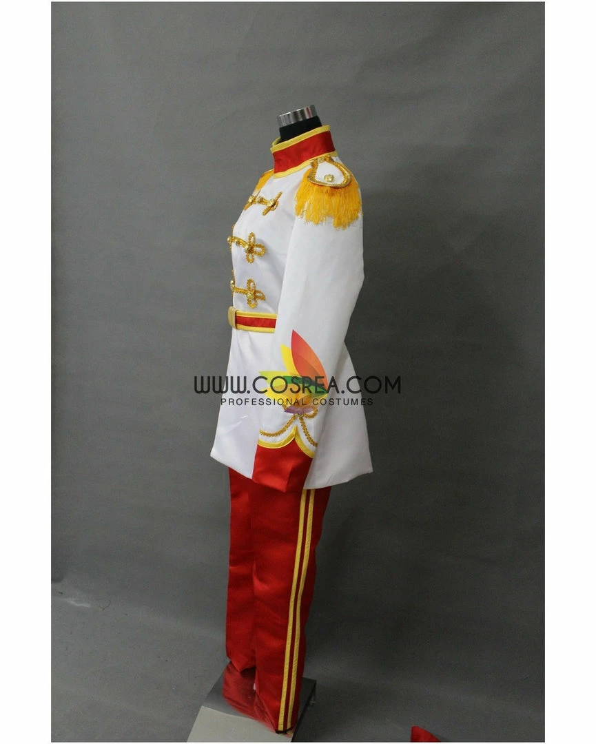 Cosrea Disney Inspired Prince Charming Classic Satin Cosplay Costume 8 Cosrea Disney Inspired Prince Charming Classic Satin Cosplay Costume
