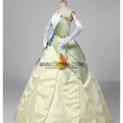 Cosrea Princess And The Frog Tiana Classic Satin Cosplay Costume Disney Inspired