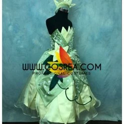 Cosrea Disney Inspired Girls Size Princess And The Frog Tiana Cosplay Costume 12 Cosrea Disney Inspired Girls Size Princess And The Frog Tiana Cosplay Costume