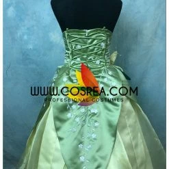 Cosrea Disney Inspired Girls Size Princess And The Frog Tiana Cosplay Costume 13 Cosrea Disney Inspired Girls Size Princess And The Frog Tiana Cosplay Costume