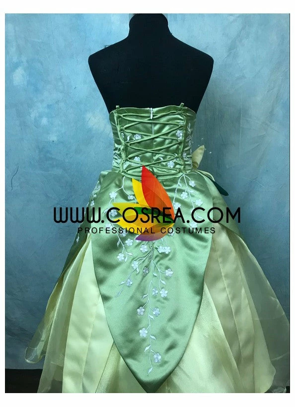 Cosrea Disney Inspired Girls Size Princess And The Frog Tiana Cosplay Costume 8 Cosrea Disney Inspired Girls Size Princess And The Frog Tiana Cosplay Costume