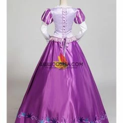 Cosrea Rapunzel Classic Floral Brocade Cosplay Costume Disney Inspired 14 Cosrea Rapunzel Classic Floral Brocade Cosplay Costume Disney Inspired