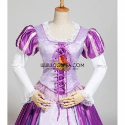 Cosrea Rapunzel Classic Floral Brocade Cosplay Costume Disney Inspired 15 Cosrea Rapunzel Classic Floral Brocade Cosplay Costume Disney Inspired